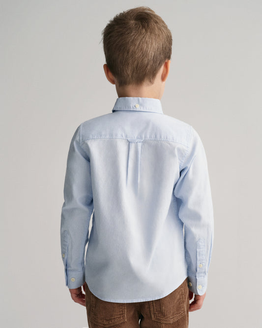Gant Kids Blue Regular Fit Shirt