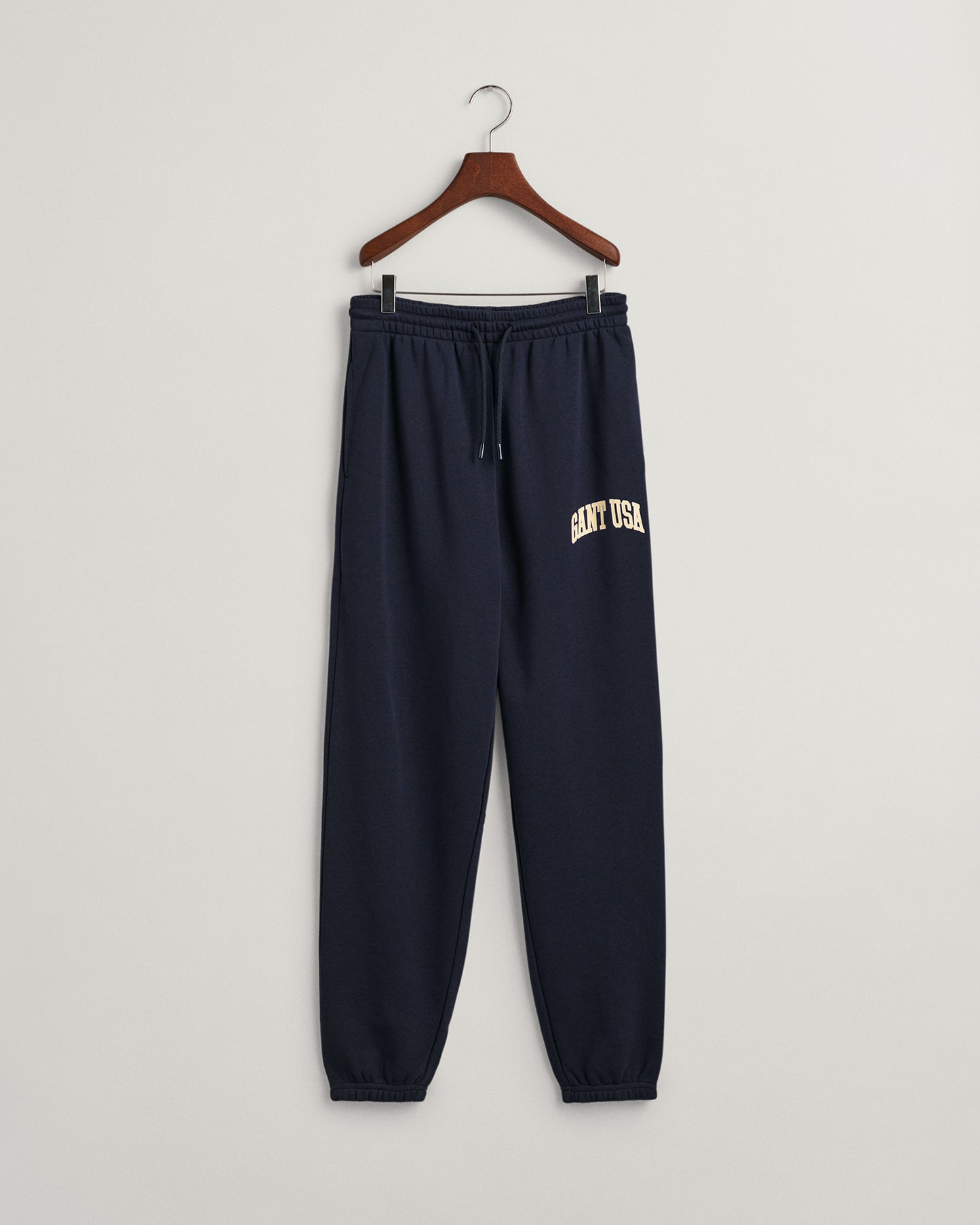 Gant Kids Navy Blue Solid Relaxed Fit Sweatpant