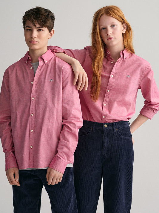 Gant Kids Pink Regular Fit Shirt