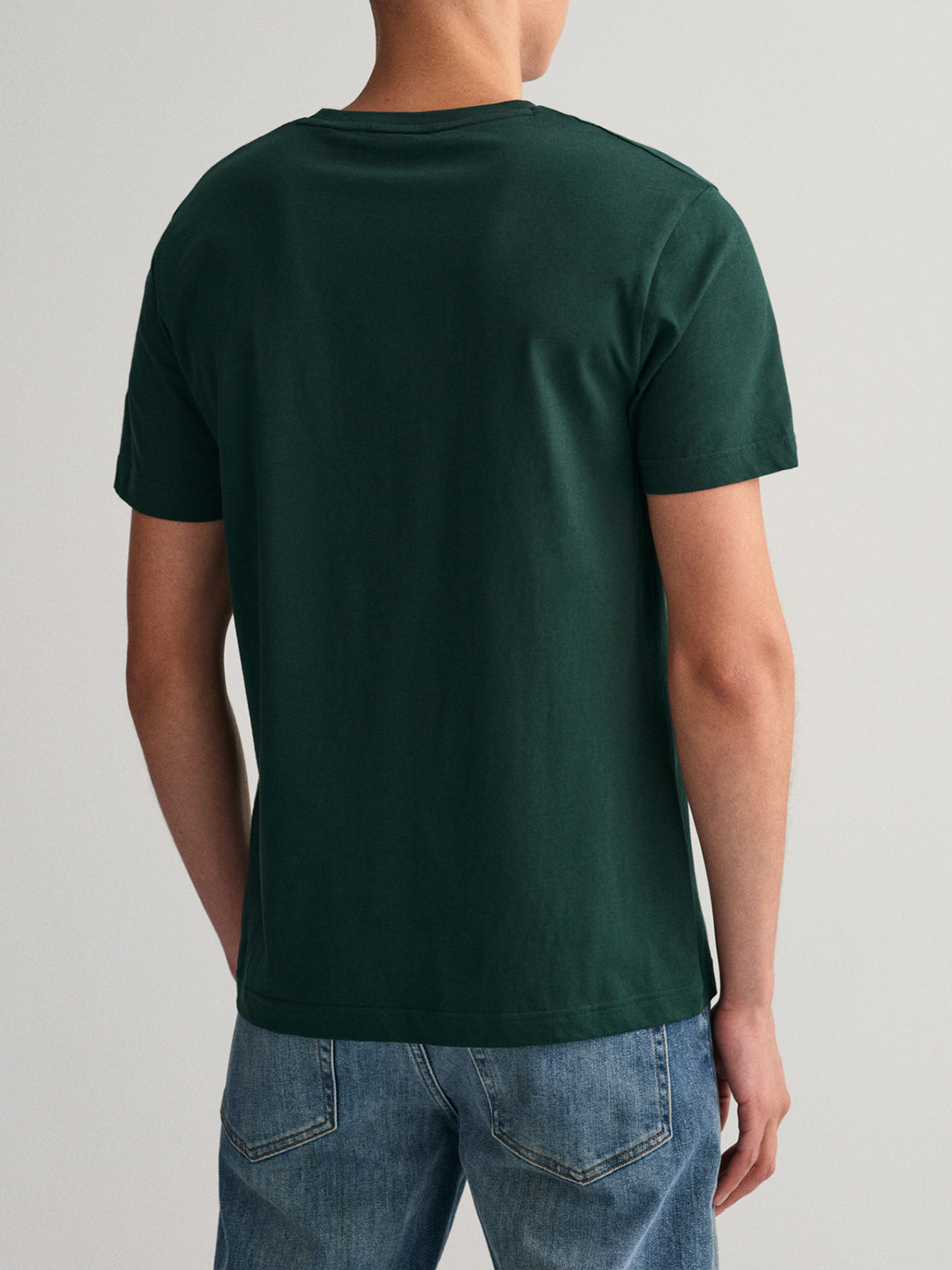 Gant Men Printed Round Neck T-Shirt