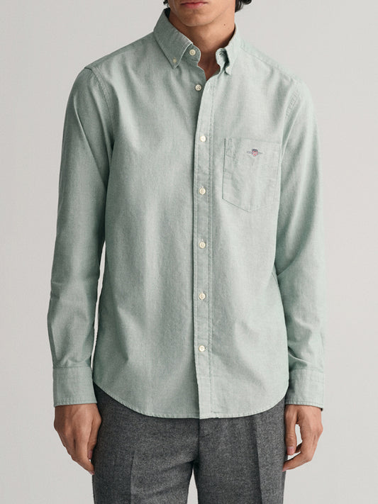 Gant Forest Green Regular Fit Shirt