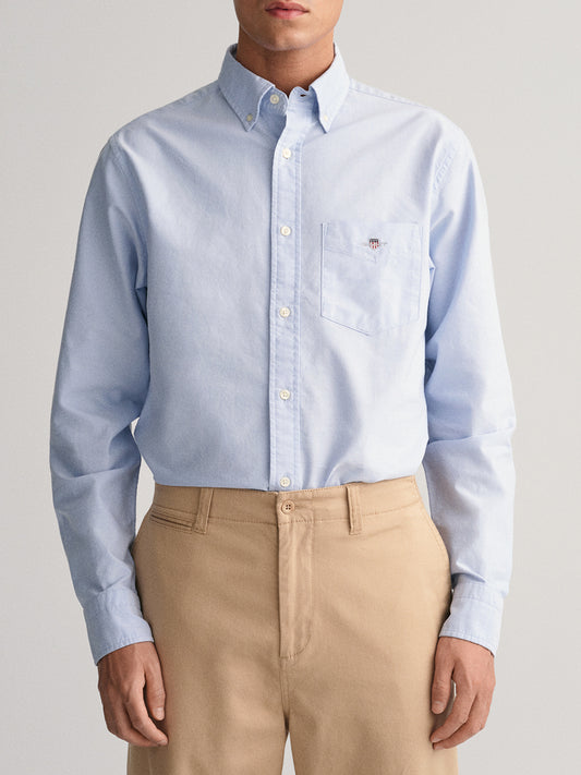 Gant Light Blue Regular Fit Shirt