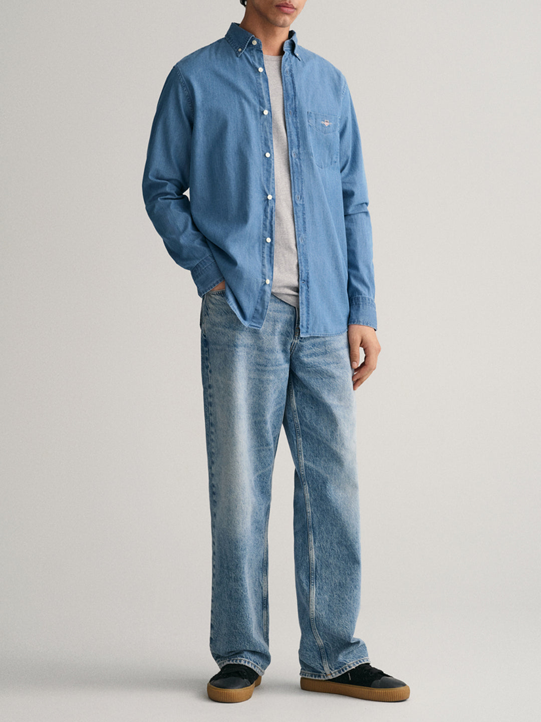 Gant Blue Regular Fit Shirt
