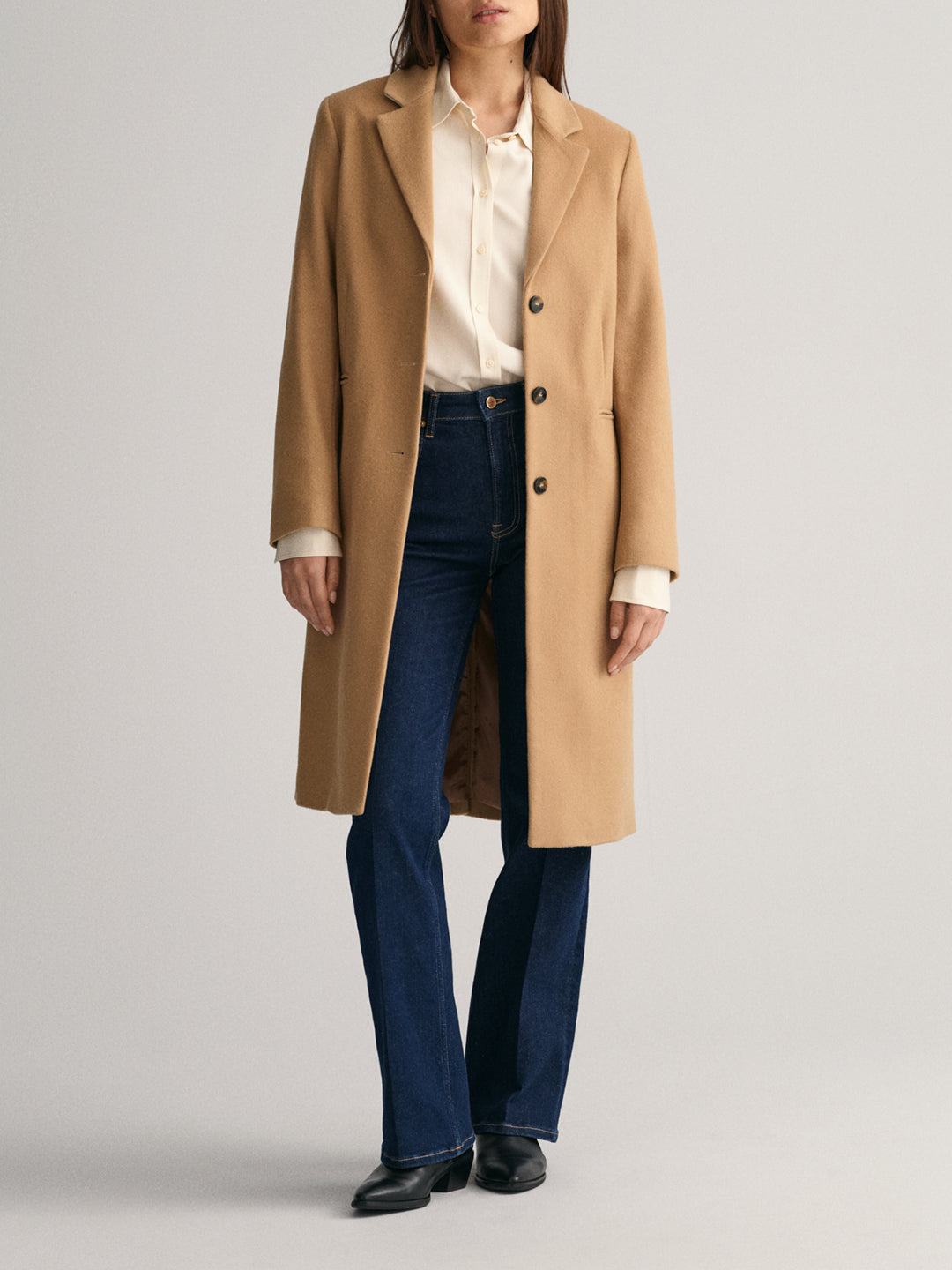Gant beige wool coat