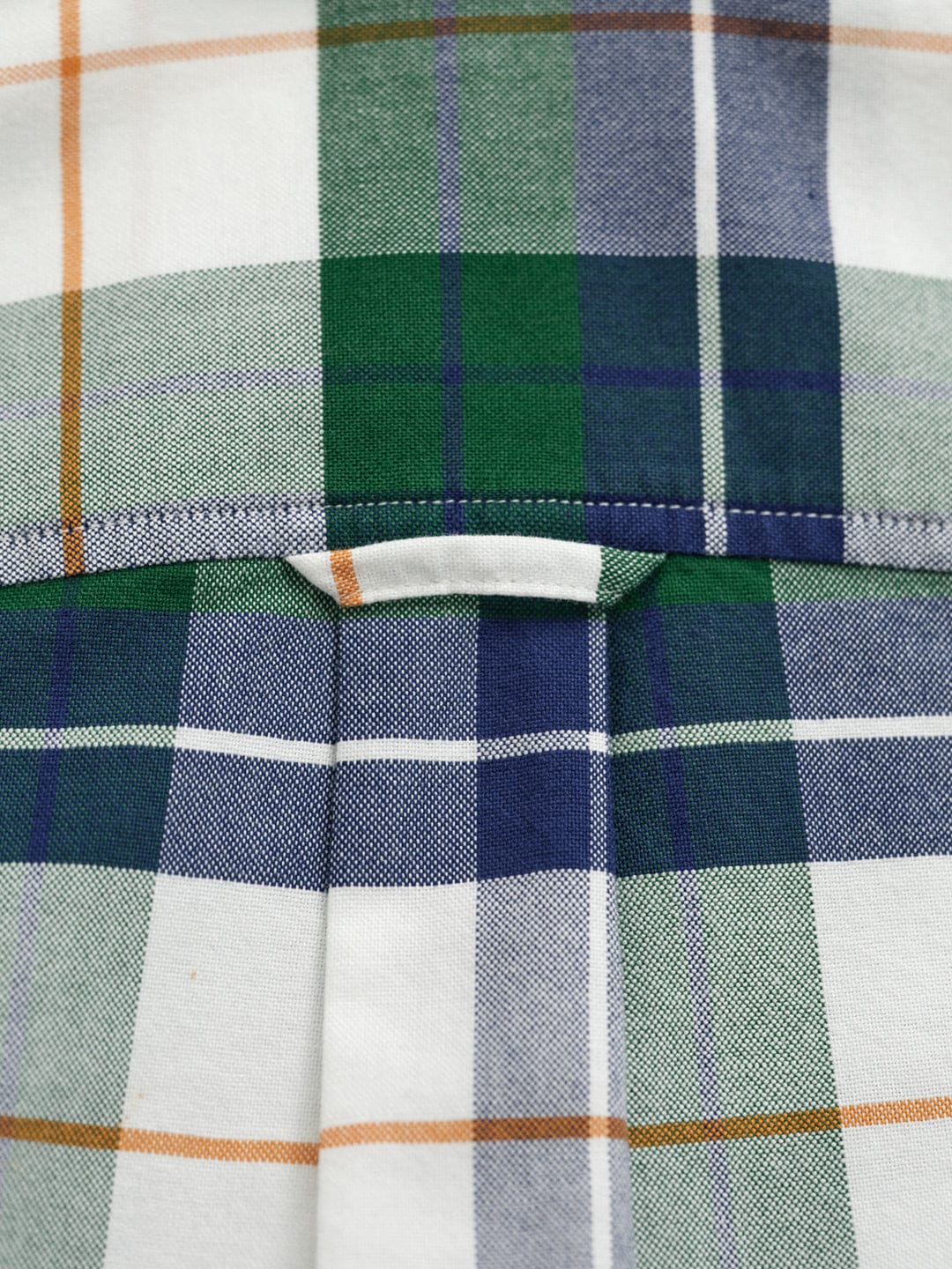 Gant Boys Green Checks Collar Shirt