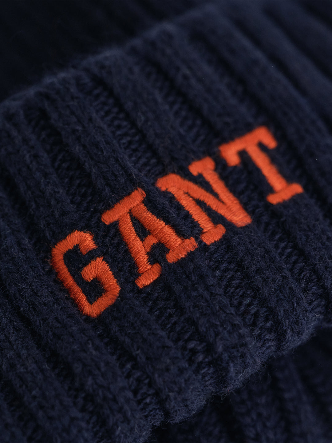 Gant Boys Blue Graphic Beanies