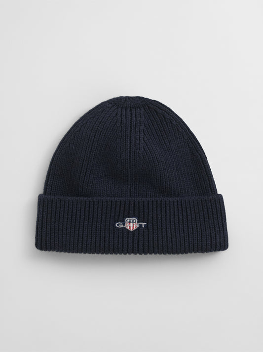 Gant Boys Blue Solid Beanies