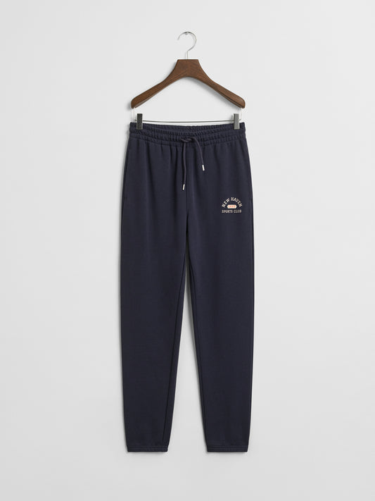 Gant Boys Blue Regular Fit Graphic Sweatpant