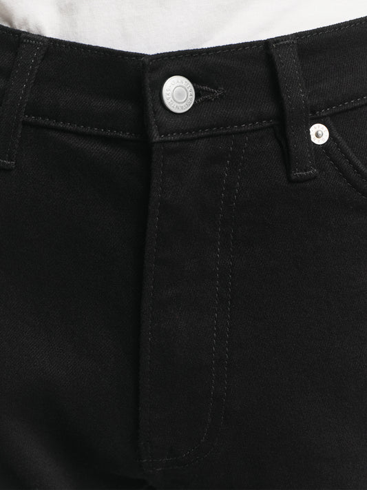 Gant Men Black Slim Fit Solid Jeans