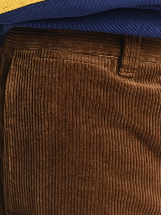 Gant Men Brown Regular Fit Solid Trouser