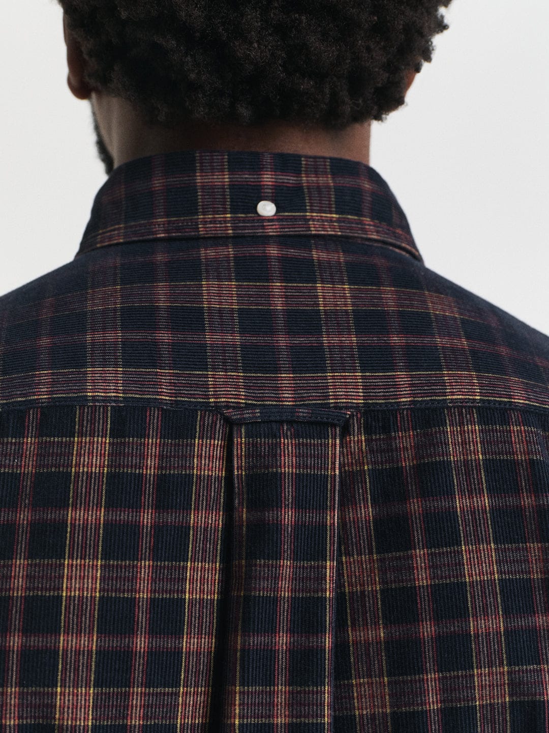 Gant Men Blue Checks Collar Shirt