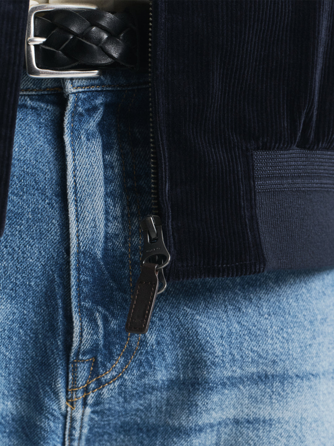 Gant Men Blue Solid Collar Jacket