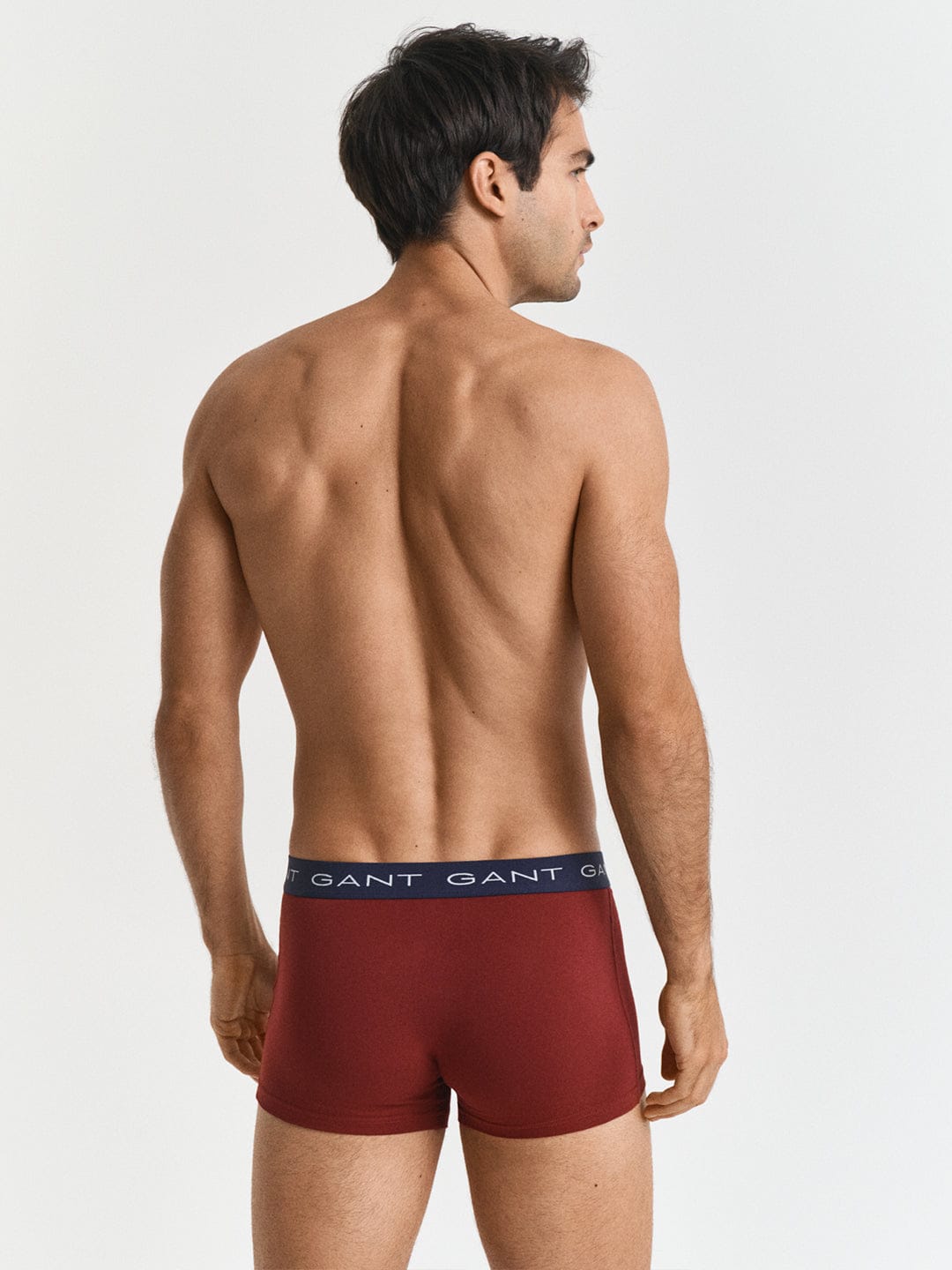 Gant Men Red Striped Trunk