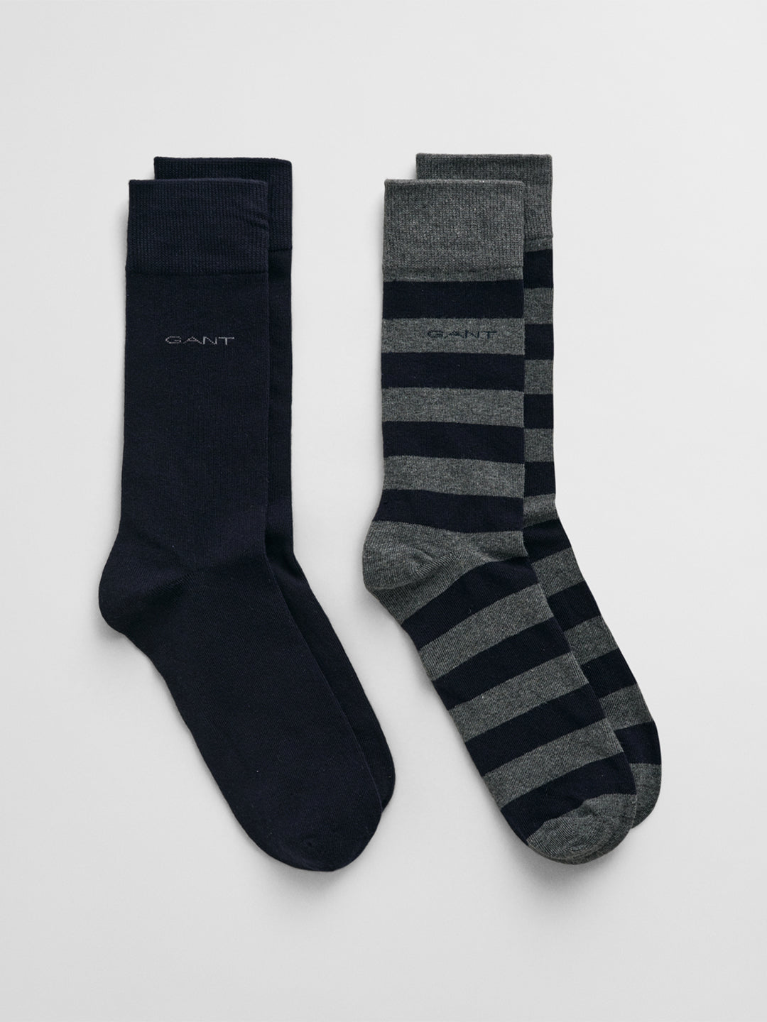 Gant Men Grey Barstripe Socks