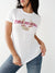 True Religion White Logo Slim Fit T-Shirt