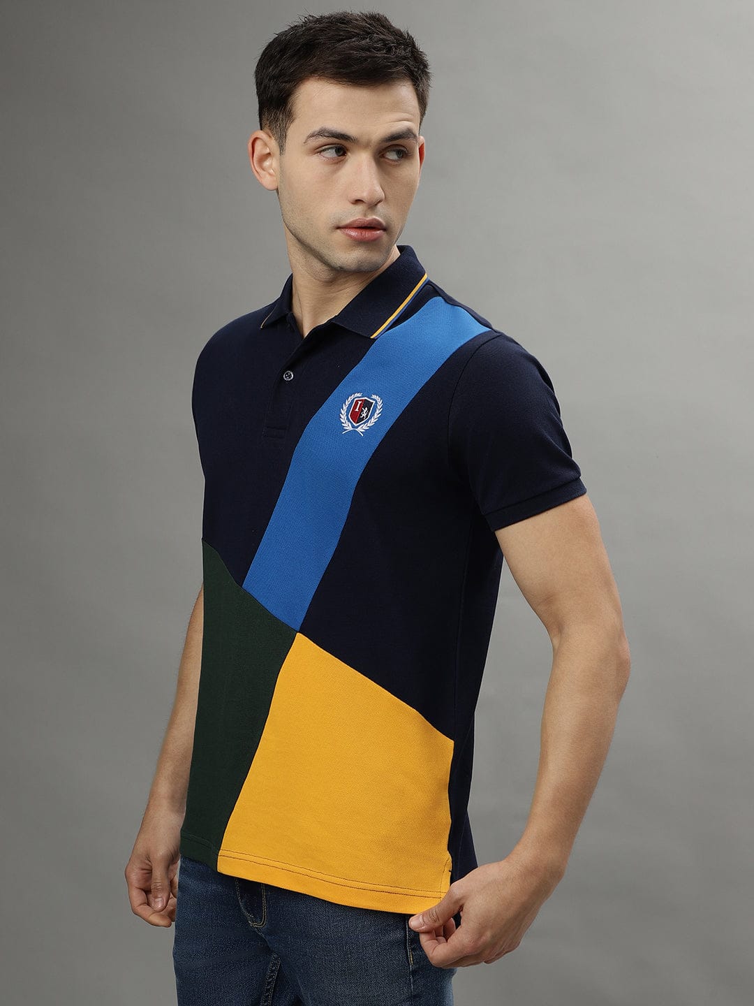 Iconic Men Multi Polo Tshirt