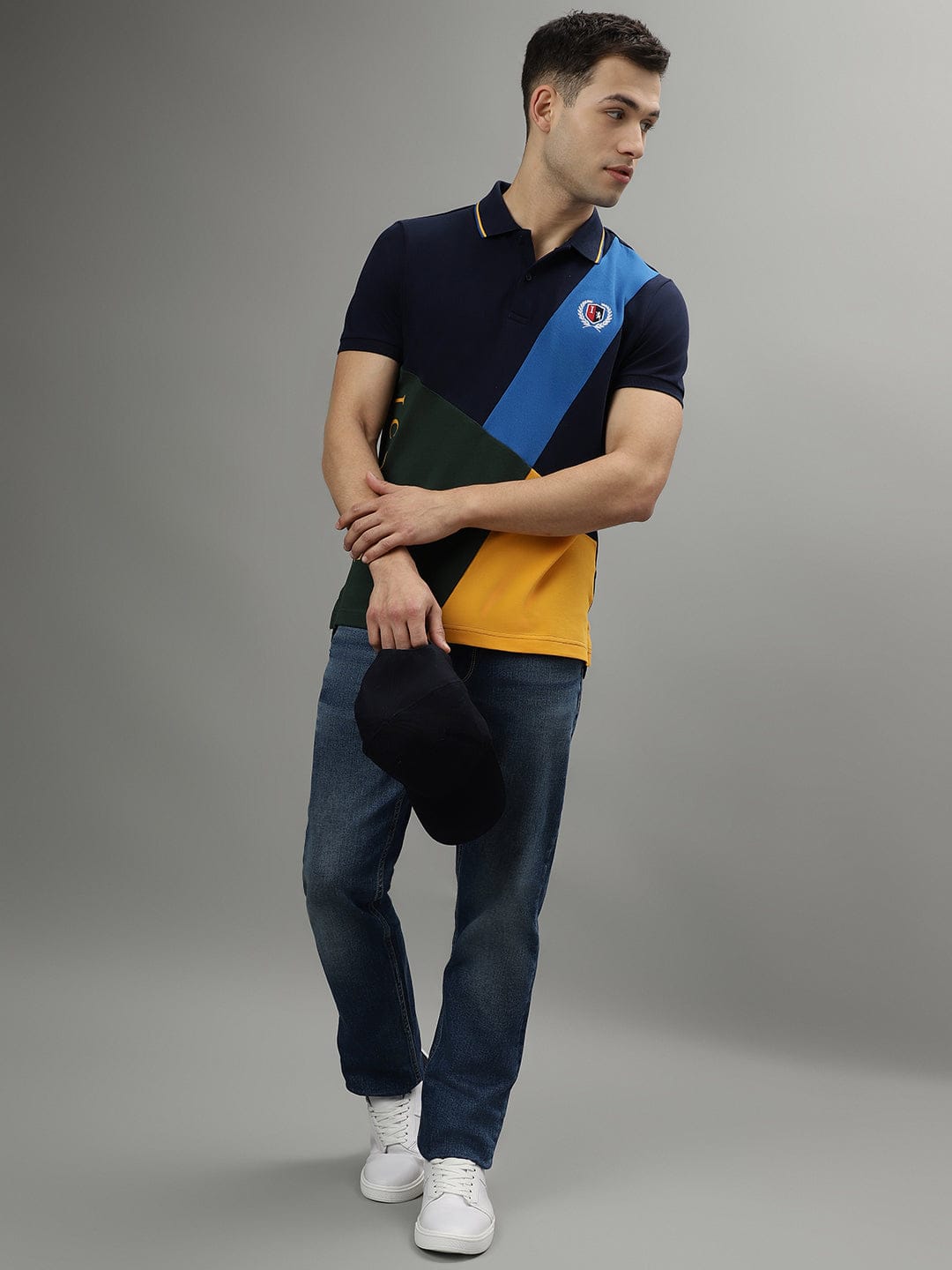 Iconic Men Multi Polo Tshirt