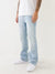 True Religion SN Billy Bootcut Blue Mid-Rise Solid Jeans
