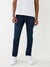 True Religion SN Rocco Skinny Fit Blue Mid-Rise Solid Jeans