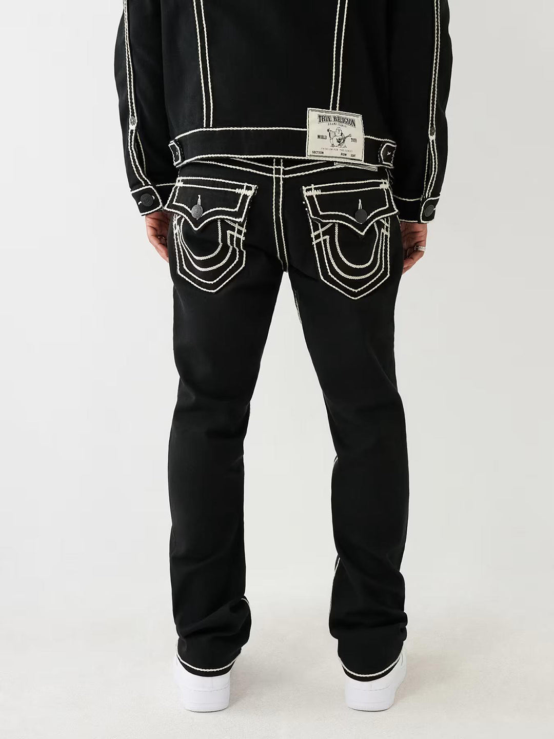 True Religion Rocco Big T Jeans Blue | Mainline Menswear