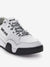 Just Cavalli Men White Solid Leather Round Toe Lace-ups Sneakers