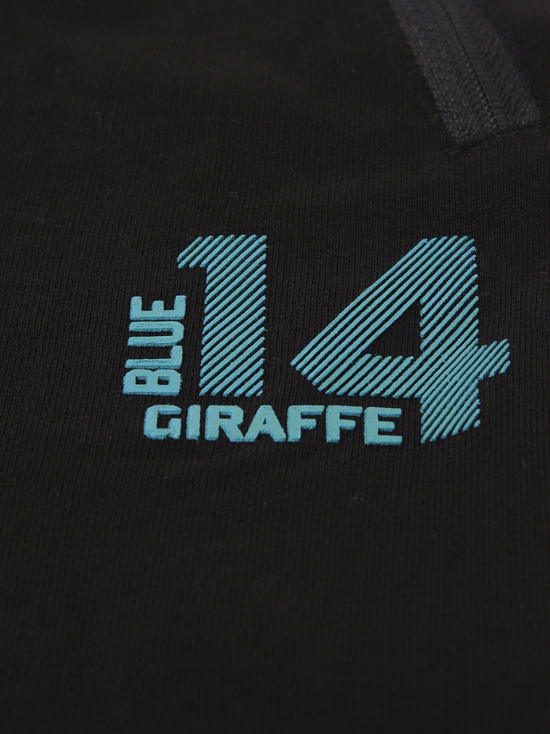 Blue Giraffe Boys Black Solid Regular Fit Shorts