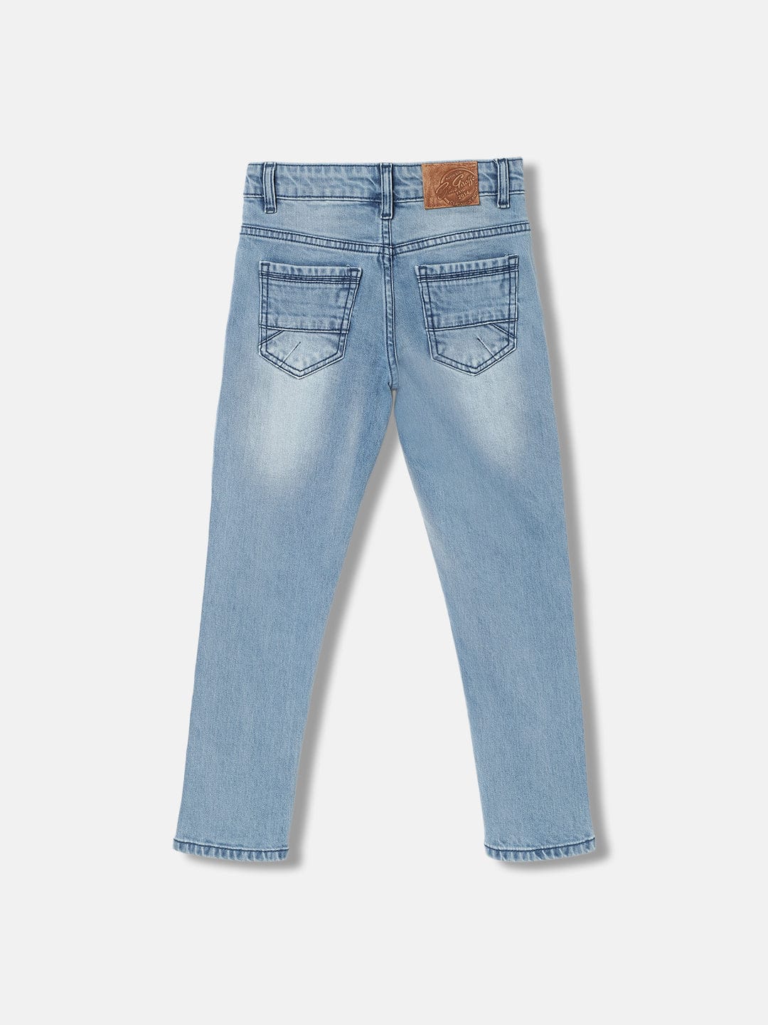 Blue Giraffe Boys Blue Slim Fit Jeans