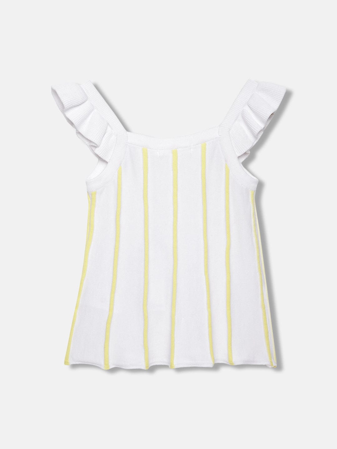 Elle Kids White Round Neck Tshirt