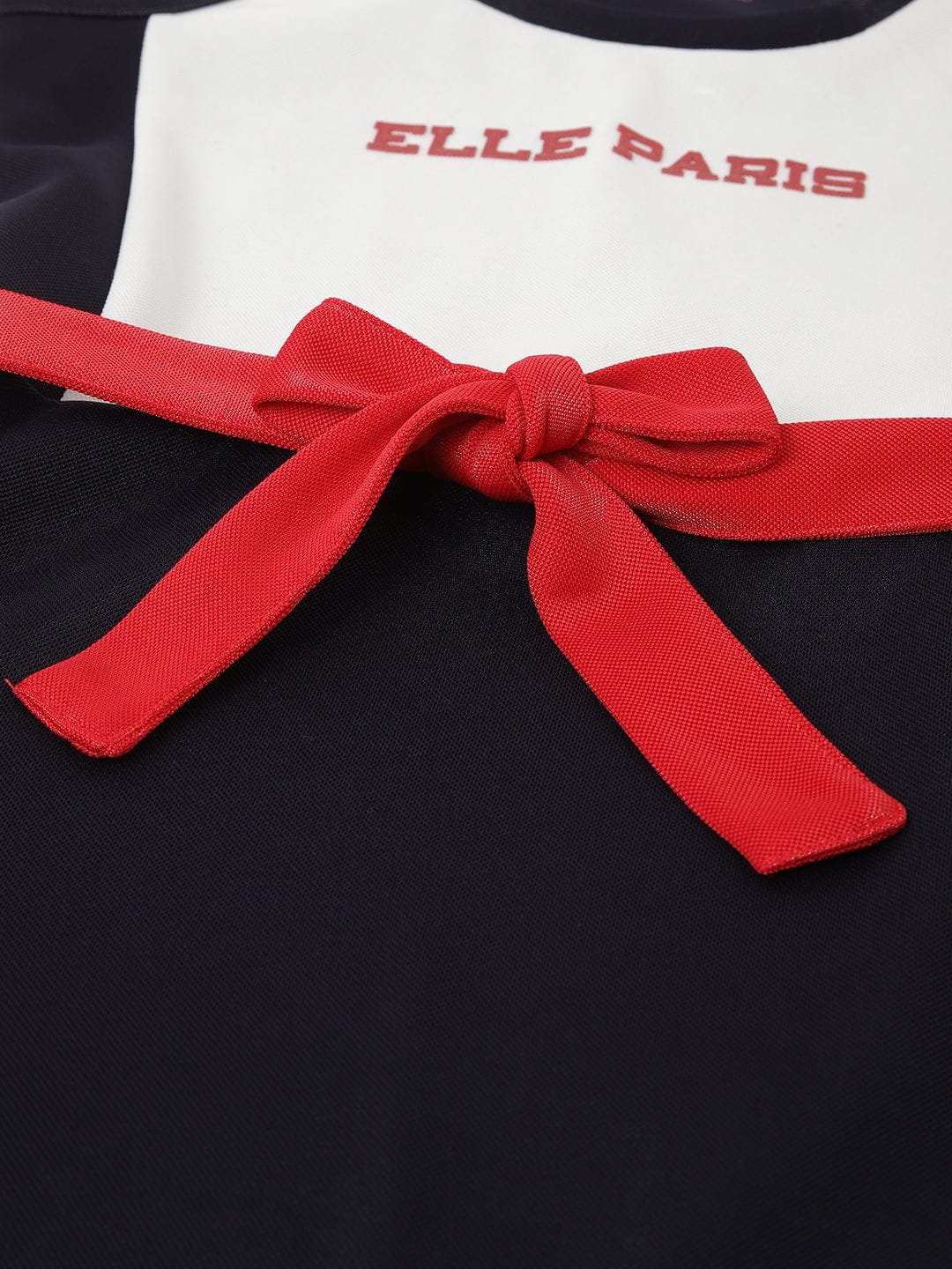 Elle Kids Blue Round Neck Dress