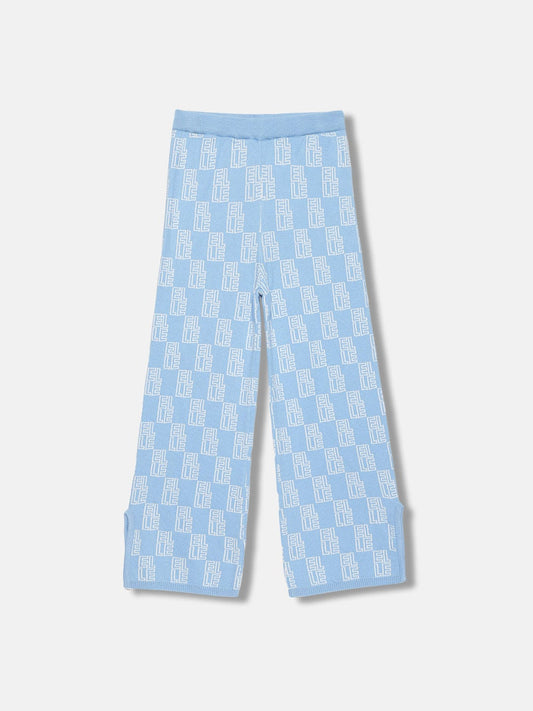 Elle Kids Blue Relaxed Fit Trouser