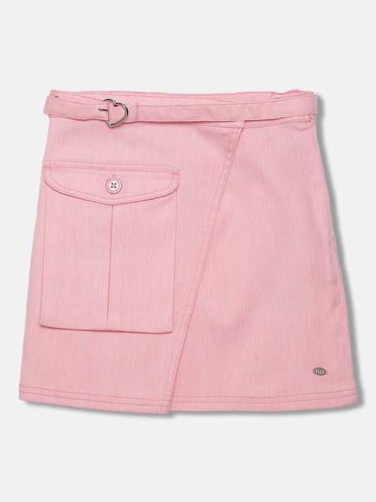 Elle Kids Pink A Line Skirt