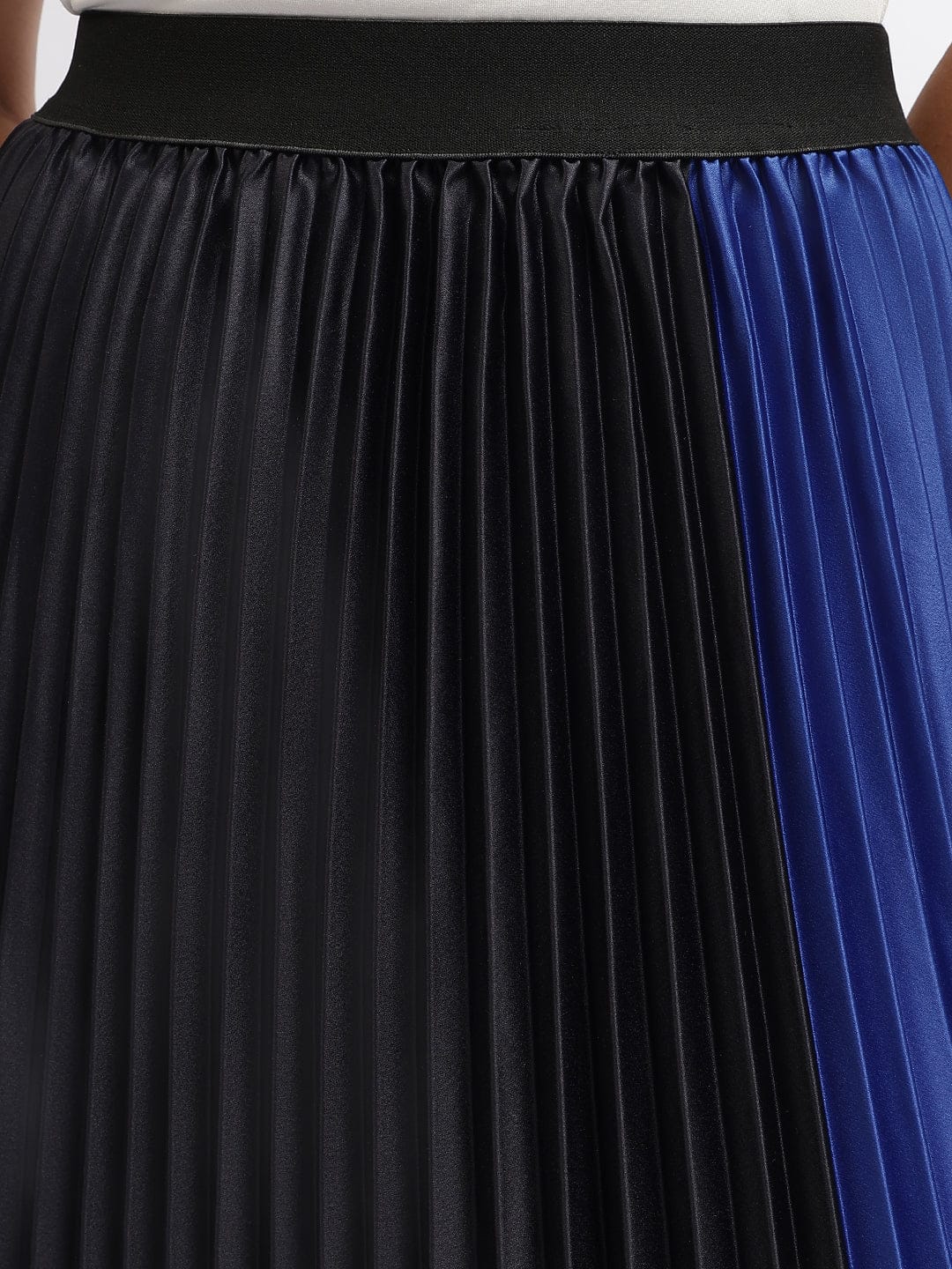 Elle Women Blue Relaxed Fit Skirt