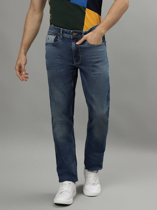 Iconic Men Blue Skinny Fit Jeans