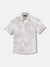 Antony Morato Boys Beige Spread Collar Short Sleeves Shirt