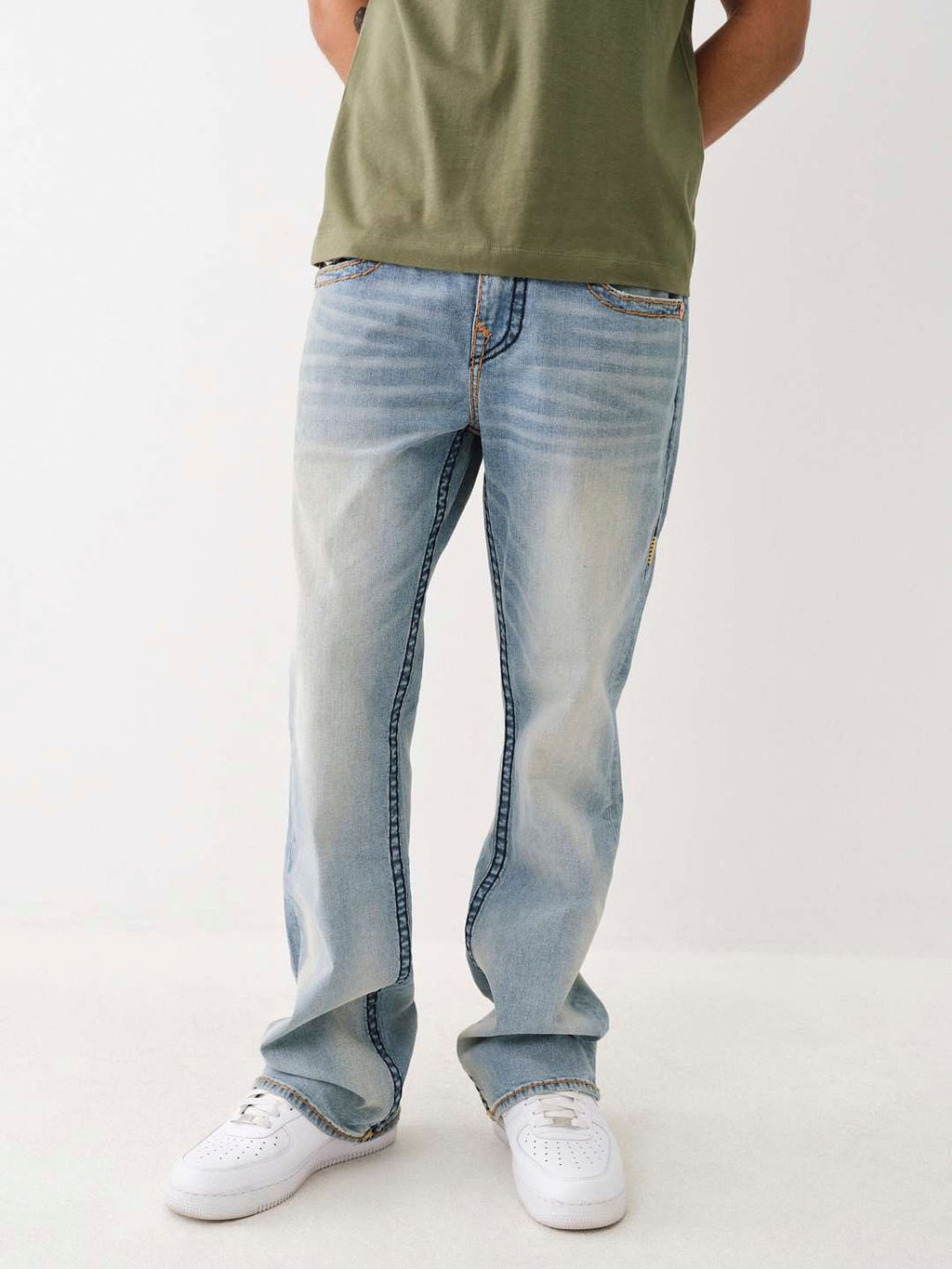 TRUE RELIGION BILLY BIG T 32 USA製 白ステッチ