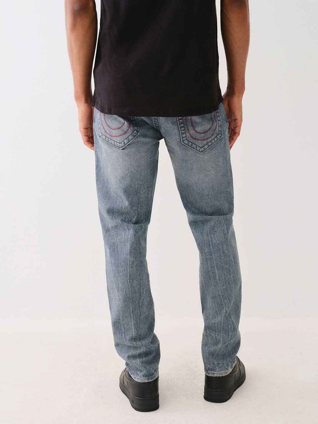 True Religion Men SN Geno Skinny Fit Medium Wash Jeans