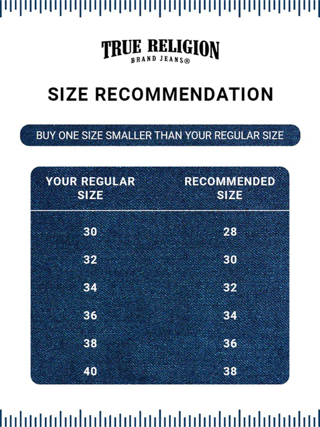 Bootcut Jeans Rock Revival Jean Size Chart Waist Size For Size