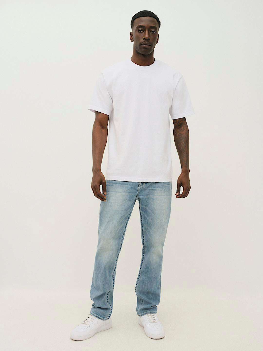 True Religion Men SN Geno Skinny Fit Medium Wash Jeans