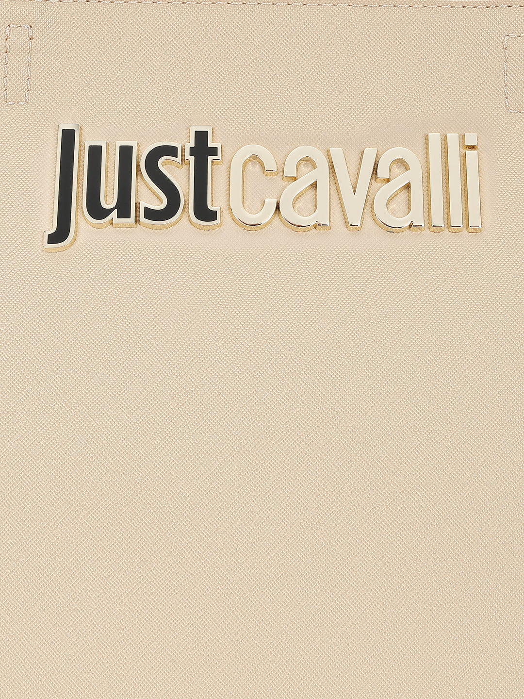 Just Cavalli Women Beige Solid Tote Bags