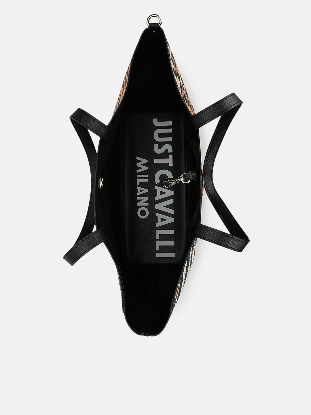 Just Cavalli Women Multi Printed Tote Bags