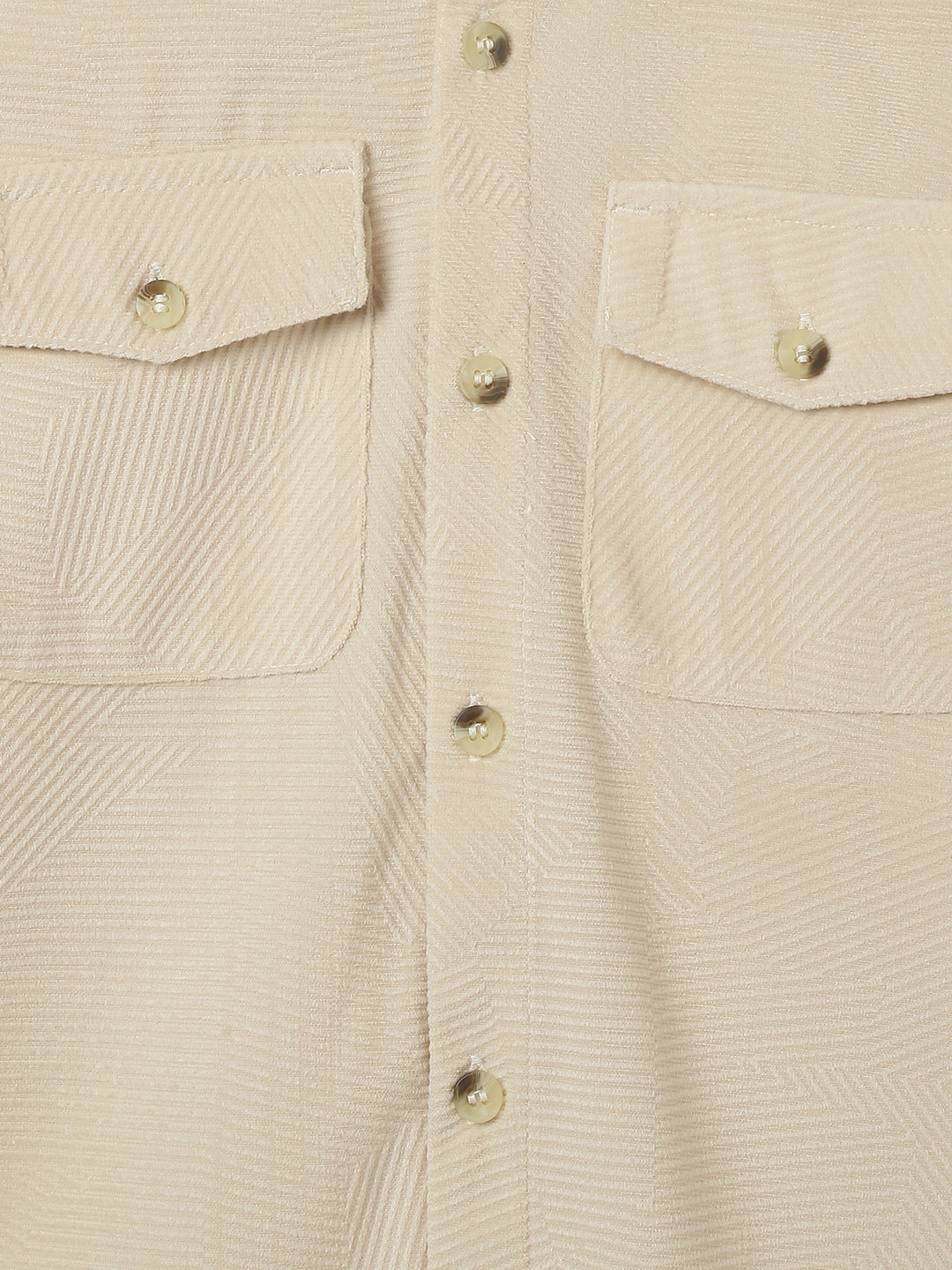 Blue Giraffe Boys Off White Solid Spread Collar Full Sleeves Shirt