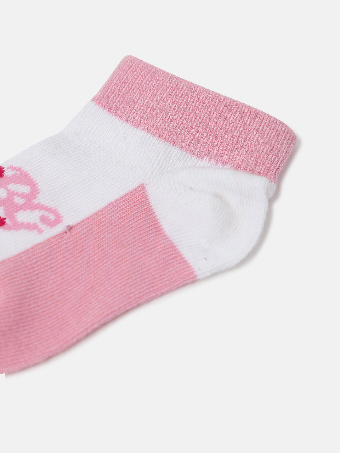 Blue Giraffe Girls Multicolor Patterned Ankle Length Socks