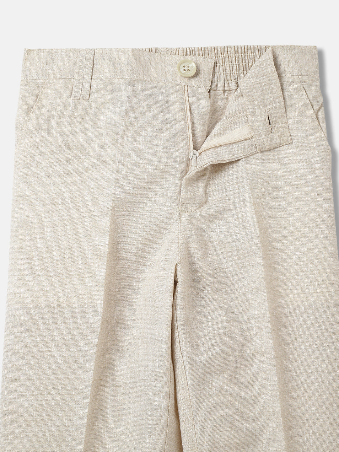 Blue Giraffe Boys Multi Printed Mandarin Collar Full Sleeves 3 Pcs Bandi Set