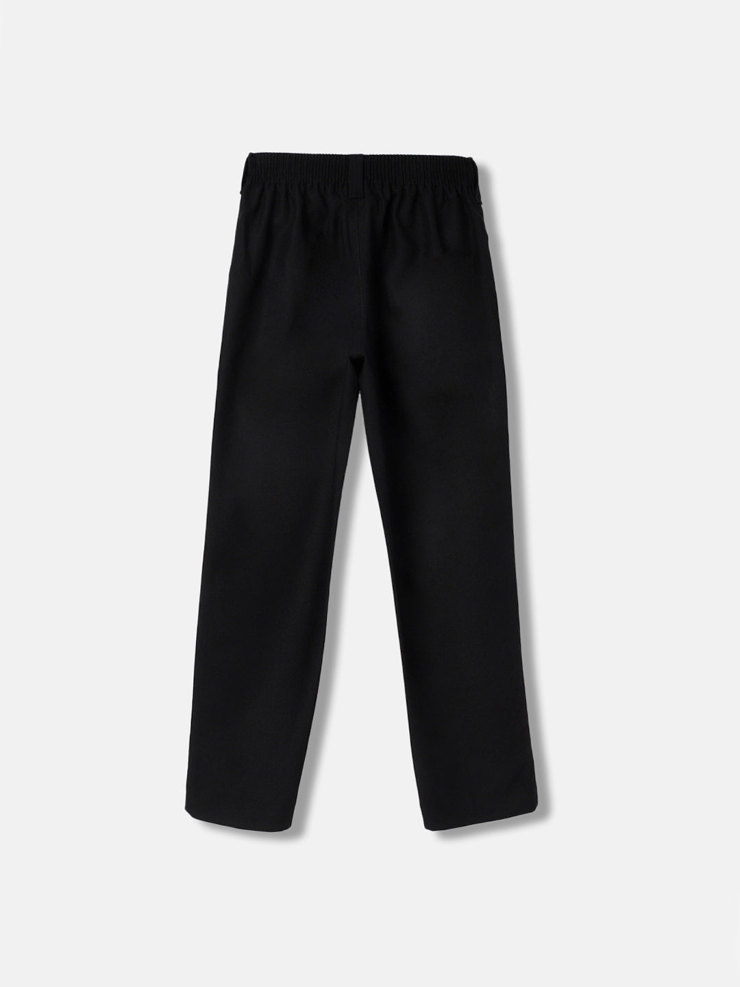 Blue Giraffe Boys Black Textured Spread Collar Full Sleeves Waist Coat Set