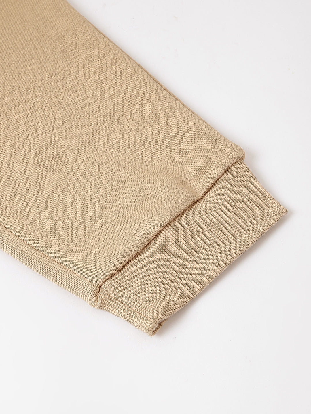 Iconic Men Khaki Solid Regular Fit Jogger