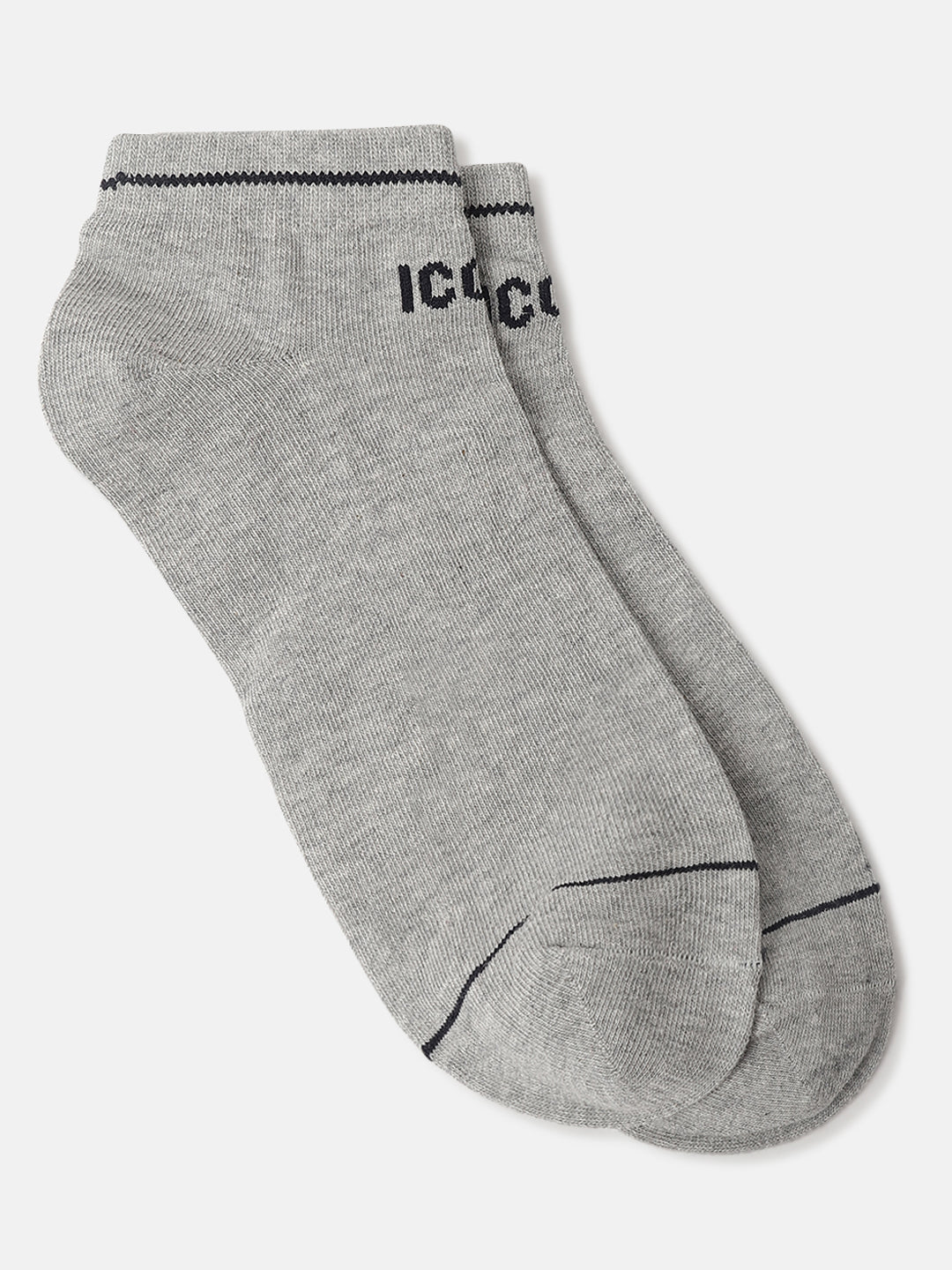 Iconic Men Multicolor Solid Ankle Length Socks (Pack Of 5)