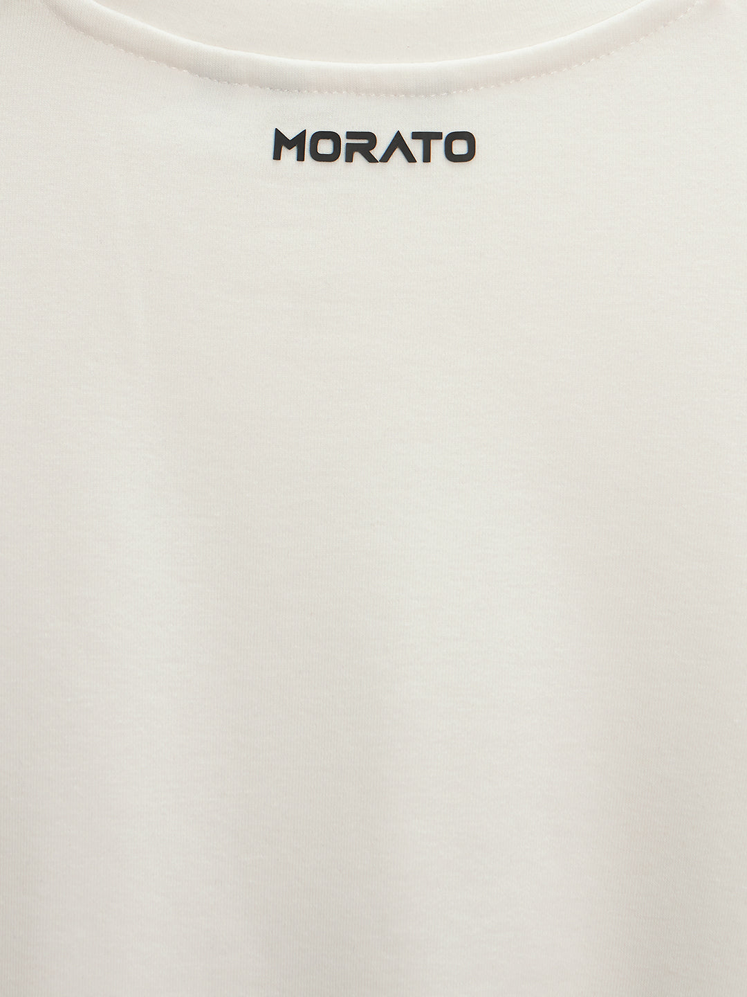Antony Morato Boys White Printed Round Neck Full Sleeves Sweatshirt