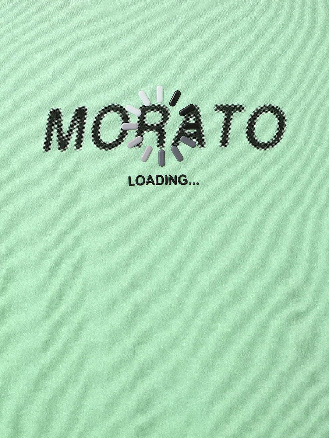 Antony Morato Boys Green Printed Round Neck Short Sleeves Tshirt