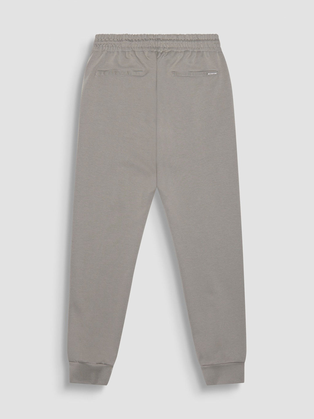 Antony Morato Men Grey Solid Carrot Fit Mid-Rise Jogger Style Track Pants
