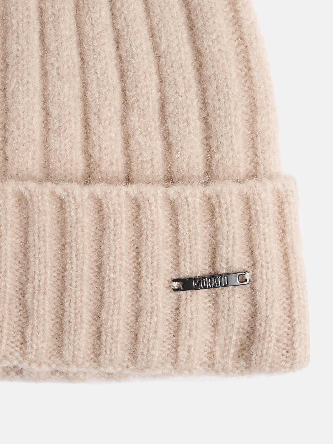 Antony Morato Men Beige Solid Beanie Caps
